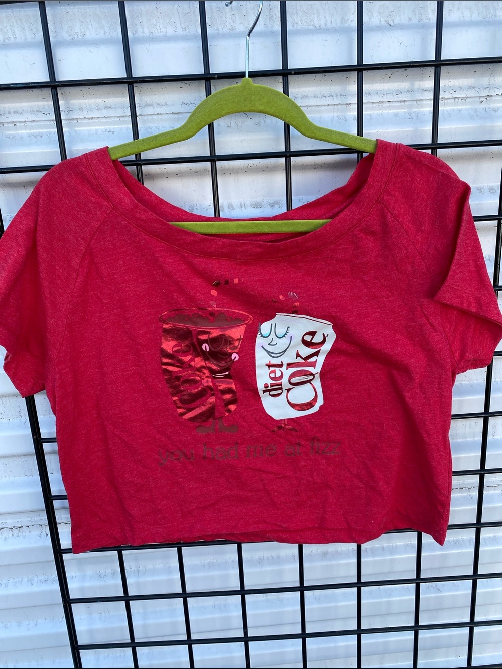 Coca Cola Red Girls' Diet Coke Graphic Tee